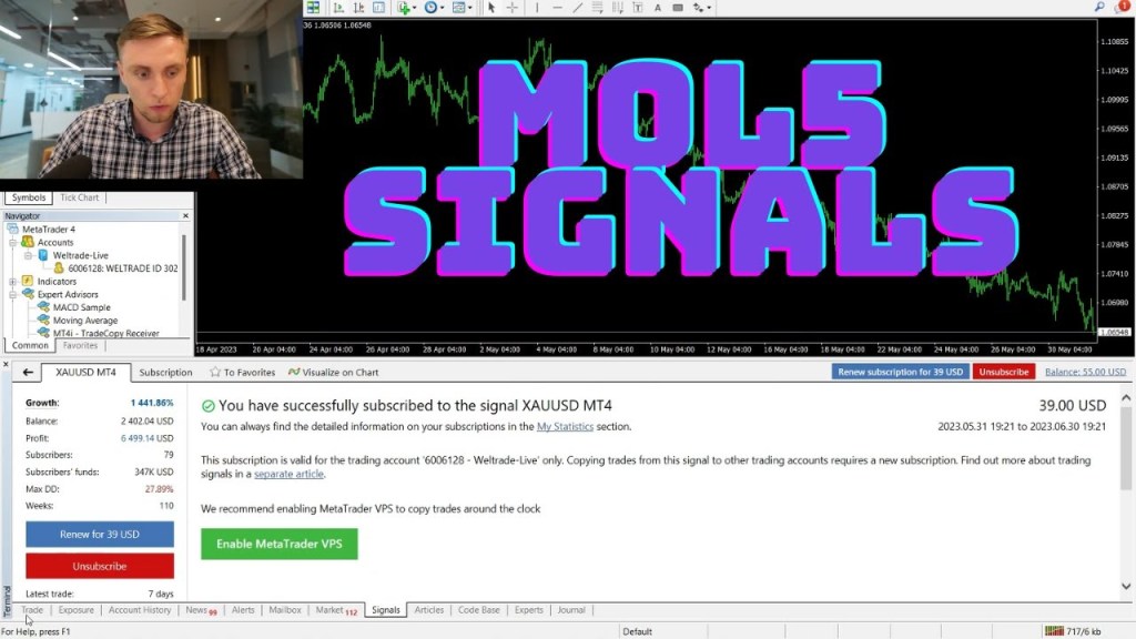 MQL5 signals. How to subscribe to profitable signals providers? Video tutorial