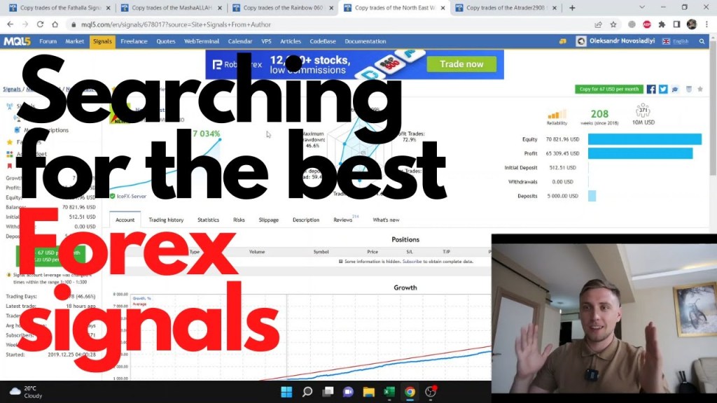 In searching for the best Forex signals I found&nbsp;this…